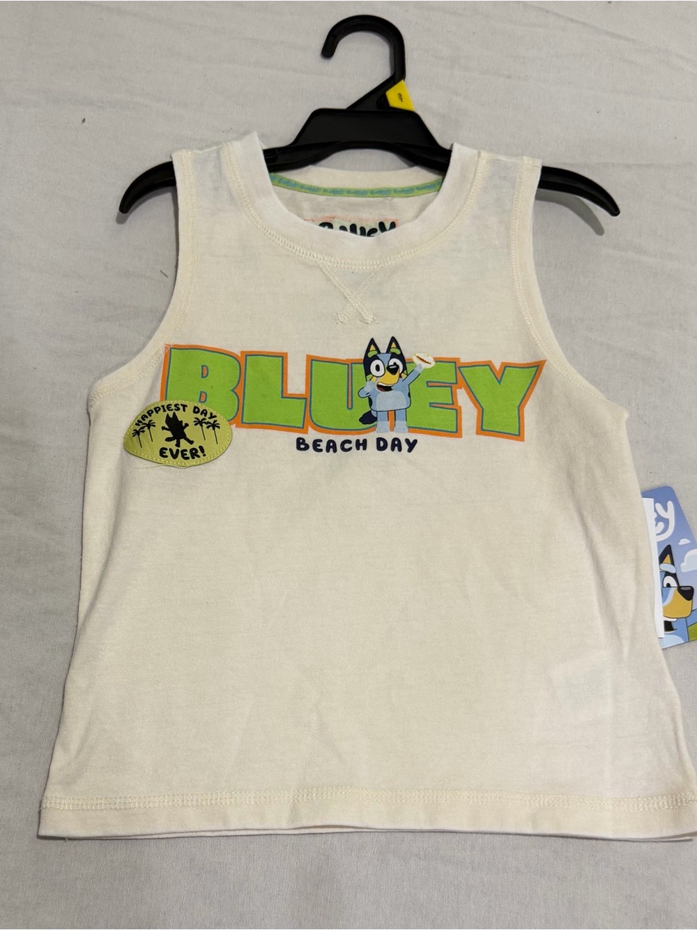 Bluey Beach Day Tank Top Size 3T